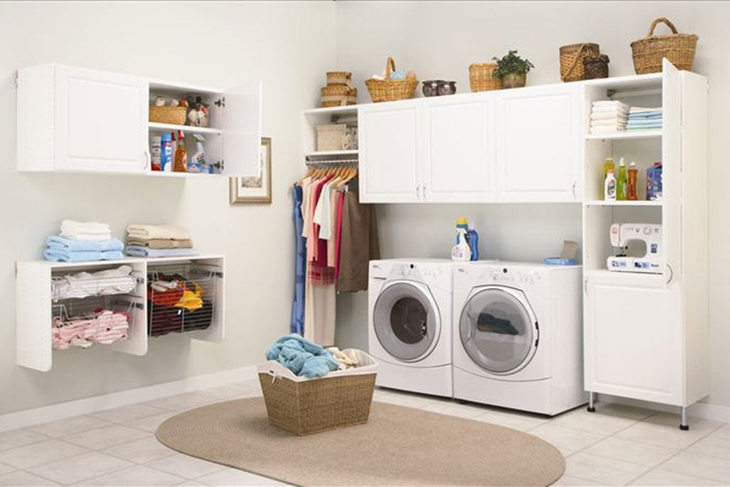 Custom laundry solution from Innovative Closet Designs