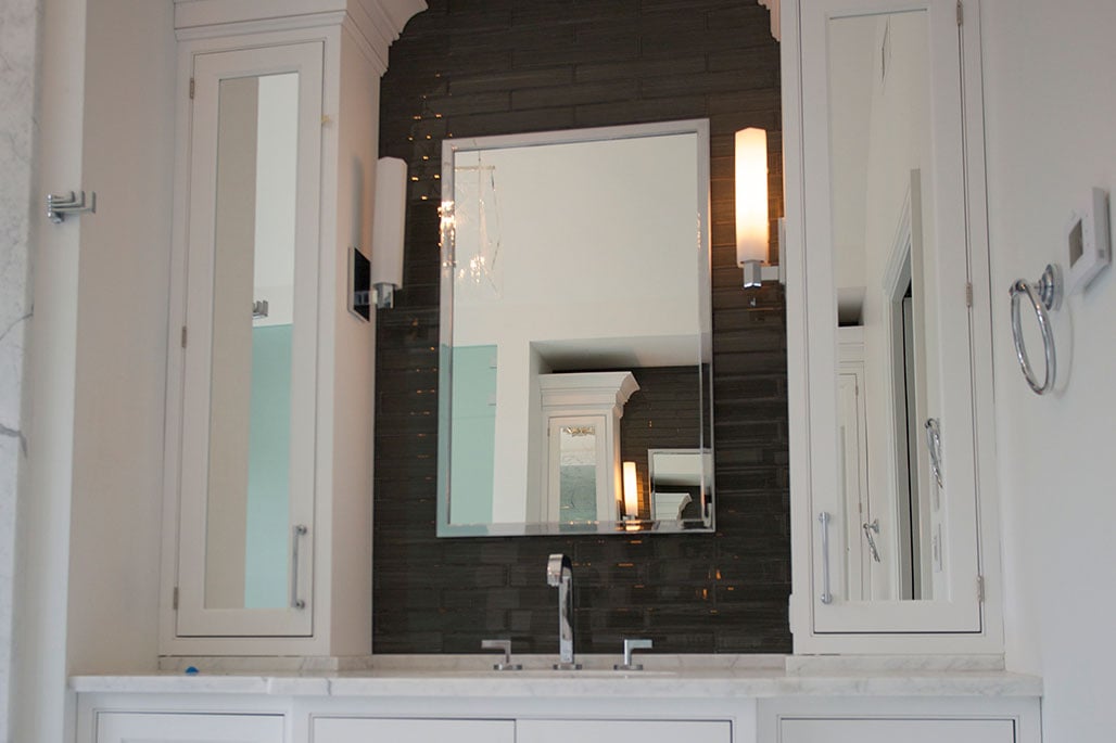 Innovative Closet Designs Mirror Treatments