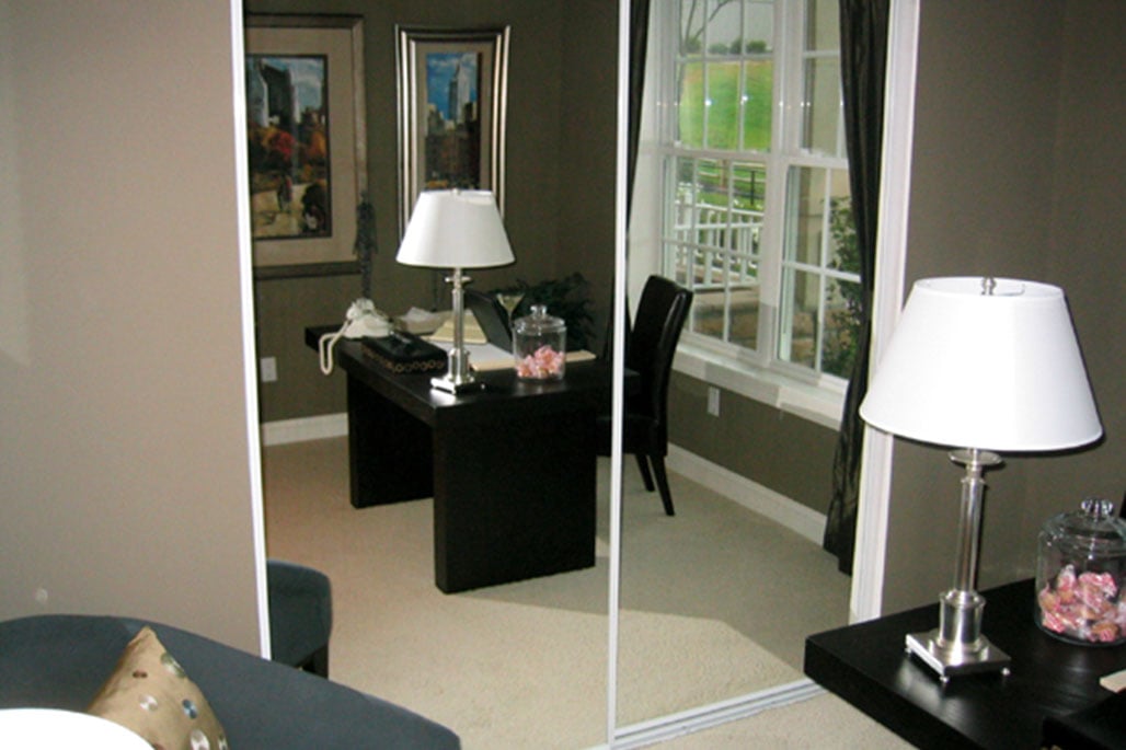 Innovative Closet Designs Polished Mirror Treatments