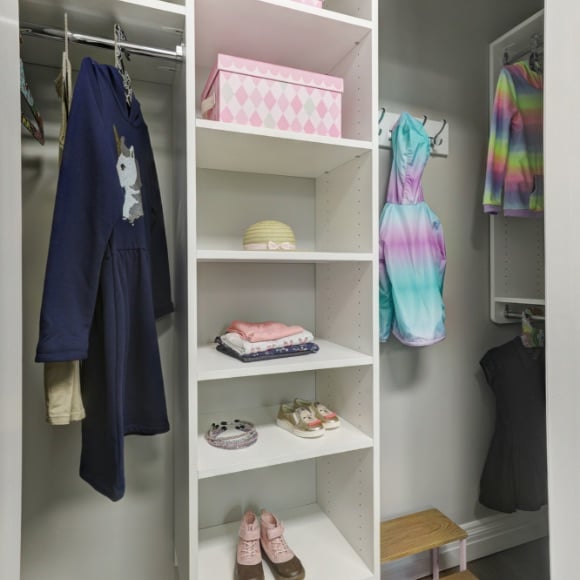 Customized Organization Solution: Closet Storage